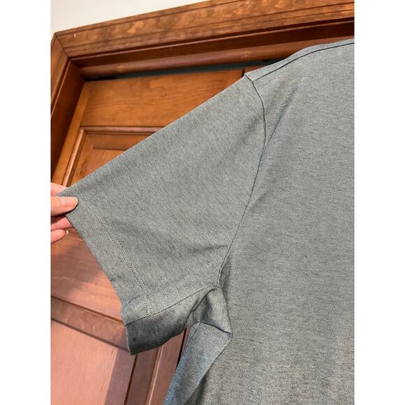 NWT J. Crew Men's Performance Polo Shirt COOLMAX® Technology Old Forest Size L - Picture 4 of 14